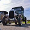 Iconic Arts Vintage Model A Hot Rod Car Laminated Poster 24x36 view 1