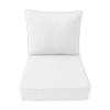 DBM IMPORTS *Cover ONLY*-Outdoor Deep Seat Backrest Pillow Slipcover Piped Trim Medium-AD106 view 1