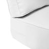 DBM IMPORTS *Cover ONLY*-Outdoor Deep Seat Backrest Pillow Slipcover Piped Trim Medium-AD106 view 2
