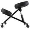 Ergonomic Kneeling Chair, Corrective Posture Seat for Home Office, Adjustable Stool with Thick Foam Cushions and Smooth Gliding Casters - Back & Neck Pain Relief | Spine Tension Relief view 4