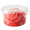 Restaurantware-LIDS ONLY: Met Lux Food Storage Container Lids, 10 Round Marinating Container Lids - Containers Sold Separately, With Date Indicator, Clear Plastic Lids, Dishwashable, Freezable view 2