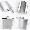 BEDEONE 8 Oz Flask for Men, Leakproof Stainless Steel Flask with Funnel, Ideal for Camping and Gifting view 4