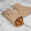 Restaurantware Bag Tek 6.5 x 4.1 Inch Foil Food Bags 100 Half Gallon Hot Dog Wrappers - Greaseproof Non Vented Kraft Paper Hot Food Wraps Disposable For To Go Meals view 4