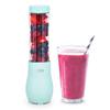 Dash Mighty Mini 10 oz Compact Personal Bottle Blender with Travel Lid, Aqua view 1