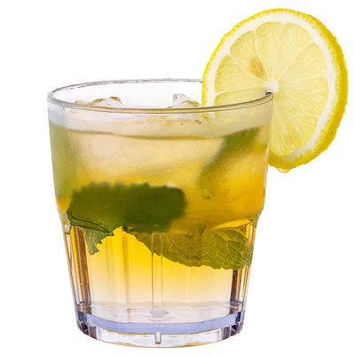 Restaurantware Bev Tek 9 Ounce Plastic Tumblers Set Of 50 Shatter-Resistant Drinking Cups - Stackable Clear Plastic Drinking Glasses Dishwasher-Safe Restaurant-Style Cups
