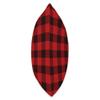 Classic Red & Black Buffalo Plaid Check Pattern Design Throw Pillow view 2