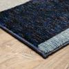 Oriental Weavers Strada Area Rug - STR03-7'10" x 10'10" - in Blue/Grey - Modern Style, Stain Resistant, Family and Pet Friendly, Dining, Living Room Rug view 3