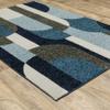 Oriental Weavers Strada Area Rug - STR03-7'10" x 10'10" - in Blue/Grey - Modern Style, Stain Resistant, Family and Pet Friendly, Dining, Living Room Rug view 4