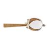 Mud Pie Wood Turtle Set, spoon 10" | rest 5 1/2" x 4", Brown view 1