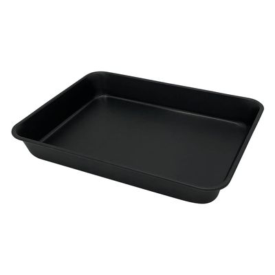 AS ONE Black Square Tray / 4-2630-06