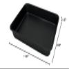 AS ONE Black Square Tray / 4-2630-06 view 3