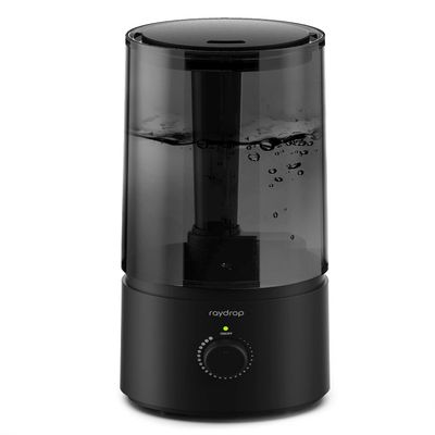 raydrop Humidifiers for Bedroom, Cool Mist Humidifiers for Babies, 1.70L Quiet Ultrasonic Humidifier, Space-Saving, Filterless, Auto Shut Off - (0.45 Gallon, US 110V)