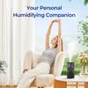 raydrop Humidifiers for Bedroom, Cool Mist Humidifiers for Babies, 1.70L Quiet Ultrasonic Humidifier, Space-Saving, Filterless, Auto Shut Off - (0.45 Gallon, US 110V) view 2