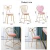 Wowdawn Modern and Simple Girl Princess Bedroom Makeup Chair Dressing Table Stool, Finely Crafted,Bearing 120kg,A Variety of Options view 3