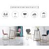 Wowdawn Modern and Simple Girl Princess Bedroom Makeup Chair Dressing Table Stool, Finely Crafted,Bearing 120kg,A Variety of Options view 4