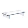 Azar Displays 515373 Acrylic Monitor Risers, Clear Showcase Shelf for Food, Dessert, Jewelry Display Stand view 2