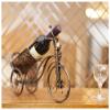 Abstract Figurine Sculptures Creative Wine Rack Metal Wine Holder Wine Shelf Sculpture Home Decoration Wine Standcraft Sculpture-B view 3