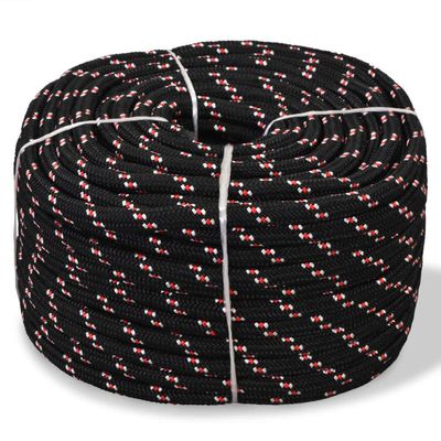 FAMIROSA Marine Rope Polypropylene 0.55 1968.5 Black