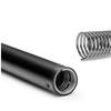 CXYGZLJ Shower Curtain Track, Modern Telescopic Shower Curtain Rod, Stainless Steel Punch-Free, Suitable for Bathroom, Wardrobe, Kitchen, Matt Black Pull Rod (Size : 140-260cm) view 3