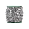 1 Roll Silver Star Bead Garland String Garland Christmas Tree Hanging Beads for Wedding Christmas Decoration Wrapping Packging Golden Silver view 1