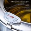 Temperature Controlled Small Deep Fryer, Tempura Small Deep Frying Pan, 304 Stainless Steel Fries, Chicken Cutlet Fryer,20cm view 4