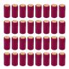 100pcs Red Wine Bottle Heat Shrinkable Cap Wine Heat Shrink Sealing view 1