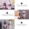 NUOBESTY 2pcs Christmas Nutcracker Ornaments Walnut Soldier Puppets for Desktop Decorations Cute Holiday Decor for Fine Workmanship and Charming Design view 3