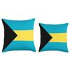 Bahamas Bahamian Flag Throw Pillow view 3