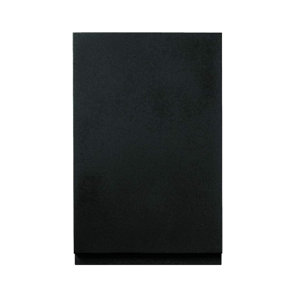MUJI 76581406 Steel Unit Shelf, Side Panel, Large, Dark Gray, Large, 3 Shelves (2013)