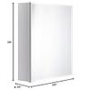 Miseno MNO2620MCBN - Medicine Cabinets Bathroom Storage view 2