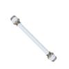 CXYGZLJ Bathroom Punch-Free Telescopic Rod, Shower Curtain Rod, Clothes Rail, Curtain Rod, European Style, White Pull Rod (Size : 150-260CM) view 1