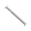 Adjustable Tension Shower Curtain Rod Brushed Stainless Steel For Window Drapery With Fixed Triangle Structure And 2.8CM Thickened Diameter, Curtain Pole, Wardrobe Rail (Golden97-160cm) Pull rod view 2