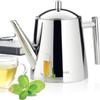 Easyworkz Stainless Steel Teapot With Removeable Infuser 50 oz (1500ml) Stovetop Tea Maker for Fruit Herbal and Infusion view 4