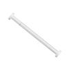 Adjustable Tension Shower Curtain Rod Brushed Stainless Steel For Window Drapery With Fixed Triangle Structure And 2.8CM Thickened Diameter, Curtain Pole, Wardrobe Rail (Golden97-160cm) Pull rod view 2