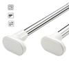 CXYGZLJ Stainless Steel Bathroom Track, Towel Rack, Clothes Rail, Wardrobe RailShower Curtain Rod, Tulle Curtain Rod Pull Rod (Size : 50-80cm) view 2