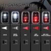 Mudder Running Lights for Runners Rechargeable LED Safety Lights, 4 Pcs view 4