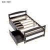 Bellemave Twin Platform Bed Frames,Solid Wood Bed Frame with Headboard, Footboard,Storage Drawers,No Box Spring Needed view 2