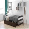 Bellemave Twin Platform Bed Frames,Solid Wood Bed Frame with Headboard, Footboard,Storage Drawers,No Box Spring Needed view 3