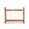 Tozai Home WTR006 Natural Bamboo Vase Includes 5 Glass Tubes view 2