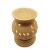 India Meets India Electric Diffuser Aroma Oil Burner Matki Shape Handicraft by Awarded Indian Artisan (Brown) view 4