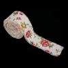 DIY Burlap Roll, 10m Burlap Ribbon Wired, for Clothing Decorating for Home Decorating Wedding Birthday Party view 4