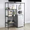 DormCo Suprima Shelf Supreme Adjustable Shelving - Gunmetal Gray view 1