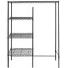 DormCo Suprima Shelf Supreme Adjustable Shelving - Gunmetal Gray view 3