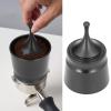 304 Stainless Steel Coffee Dosing Powder Receiver, Coffee Accessories, 58mm Diameter, Black, for Coffee Lovers, Coffee Shops, and Home Brewers view 3