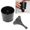 304 Stainless Steel Coffee Dosing Powder Receiver, Coffee Accessories, 58mm Diameter, Black, for Coffee Lovers, Coffee Shops, and Home Brewers view 4
