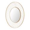 Safavieh 32.9-Inch Round Fonna Wall Mirror, Gold view 3