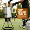TERA PUMP Replacement TRCOOK03 Recycling Cooking Oil Pump Yellow Filter Cage view 4