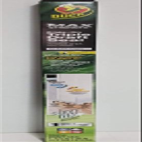 Duck Brand MAX Strength Clear 36" Trimmable Slide-On Triple Draft Seal Blocks Drafts Under Doors Keeps Out Dust, Insects & Pollen