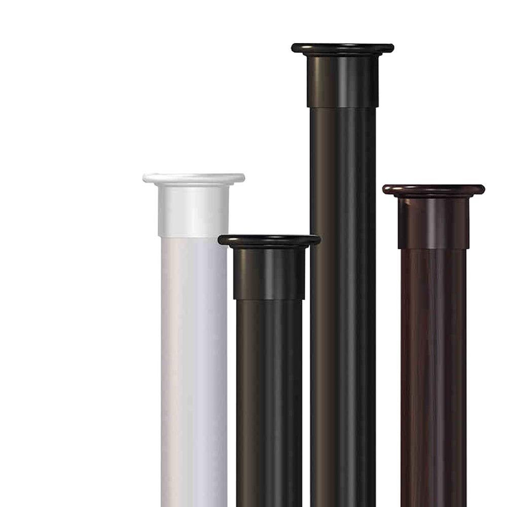 CXYGZLJ Anti-Slip,Stainless Steel, No Drilling & Rust, Adjustable Tension Spring PoleCurtain Rod Roman Rod Pull Rod (Color : A, Size : 160-210cm)