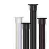 CXYGZLJ Anti-Slip,Stainless Steel, No Drilling & Rust, Adjustable Tension Spring PoleCurtain Rod Roman Rod Pull Rod (Color : A, Size : 160-210cm) view 1